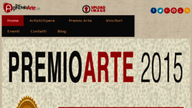 What Premioarte.it website looked like in 2015 (8 years ago)