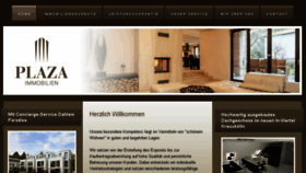 What Plaza-immobilien.de website looked like in 2015 (8 years ago)