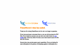 What Patentstorm.com website looked like in 2015 (8 years ago)