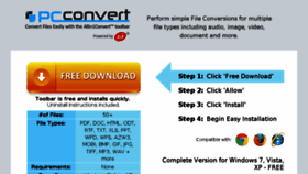 What Pcconvert.com website looked like in 2015 (8 years ago)