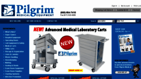 What Pilgrimmedical.com website looked like in 2015 (8 years ago)