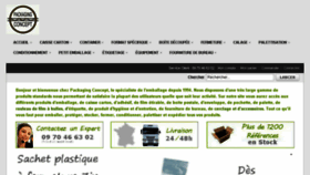 What Packagingconcept.com website looked like in 2015 (8 years ago)
