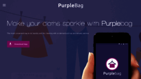 What Purplebag.in website looked like in 2015 (8 years ago)