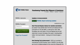 What Parcelplatform.com website looked like in 2015 (8 years ago)