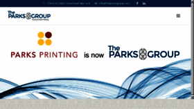 What Parksprinting.com website looked like in 2015 (8 years ago)