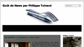What Philippetoinard.com website looked like in 2015 (8 years ago)