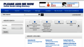 What Pleaseaddmenow.com website looked like in 2015 (8 years ago)