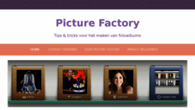 What Picturefactory.nl website looked like in 2015 (8 years ago)
