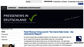 What Pressenews-in-deutschland.de website looked like in 2015 (8 years ago)