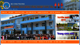What Pci.edu.vn website looked like in 2015 (8 years ago)