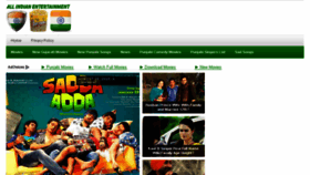 What Punjabimovies.org website looked like in 2015 (8 years ago)