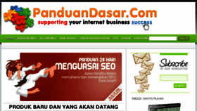 What Panduandasar.com website looked like in 2015 (8 years ago)