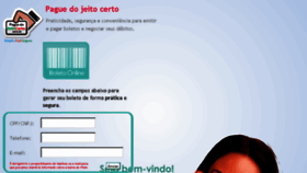 What Paguedojeitocerto.com.br website looked like in 2015 (8 years ago)