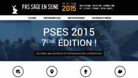What Passageenseine.org website looked like in 2015 (8 years ago)