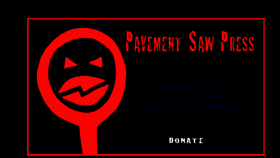What Pavementsaw.org website looked like in 2015 (8 years ago)