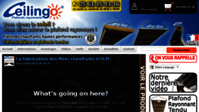 What Plafondchauffant.fr website looked like in 2015 (9 years ago)