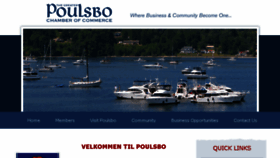 What Poulsbochamber.com website looked like in 2015 (8 years ago)
