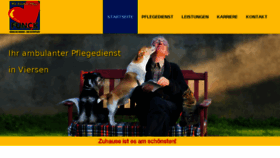 What Pflegedienst-funck.de website looked like in 2015 (8 years ago)