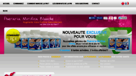 What Pueraria.fr website looked like in 2015 (8 years ago)