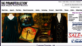What Pyramidcollection.com website looked like in 2015 (8 years ago)