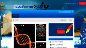 What Poetryartonline.com website looked like in 2015 (8 years ago)
