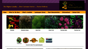 What Perennialfarm.com website looked like in 2015 (8 years ago)