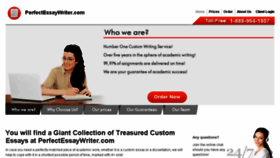 What Perfectessaywriter.com website looked like in 2015 (8 years ago)