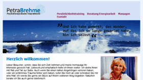 What Psychotherapie-geiger.de website looked like in 2015 (8 years ago)