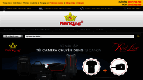 What Photoking.vn website looked like in 2015 (8 years ago)