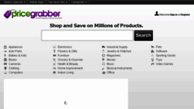 What Pricegraber.com website looked like in 2015 (8 years ago)