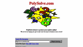 What Polysolve.com website looked like in 2015 (8 years ago)