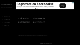 What Paronimia.com website looked like in 2015 (8 years ago)