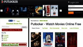 What Putlocker.asia website looked like in 2015 (8 years ago)
