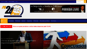 What Pb24horas.com.br website looked like in 2015 (8 years ago)