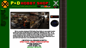 What Pdhobbyshop.com website looked like in 2015 (8 years ago)