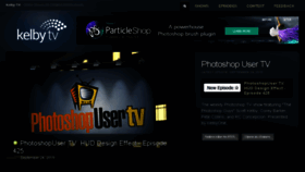 What Photoshopusertv.com website looked like in 2015 (8 years ago)