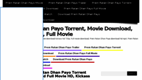 What Premratandhanpayotorrent.in website looked like in 2015 (8 years ago)
