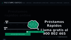 What Prestamorapidoonline.es website looked like in 2015 (8 years ago)