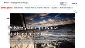 What Poland.gov.pl website looked like in 2015 (8 years ago)