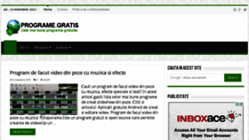 What Programegratis.com website looked like in 2015 (8 years ago)