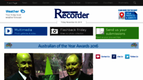 What Portpirierecorder.com.au website looked like in 2015 (8 years ago)