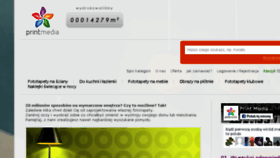 What Printmedia.pl website looked like in 2015 (8 years ago)