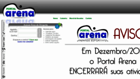 What Portalarena.com.br website looked like in 2015 (10 years ago)