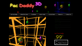 What Pacdaddy3d.com website looked like in 2015 (8 years ago)