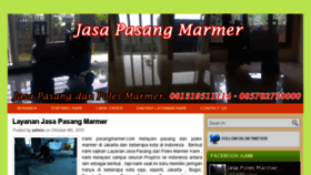 What Pasangmarmer.com website looked like in 2015 (8 years ago)