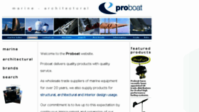 What Proboat.co.uk website looked like in 2015 (8 years ago)