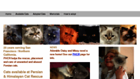 What Persiancats.org website looked like in 2015 (8 years ago)