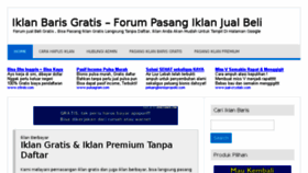 What Pasarbaris.com website looked like in 2015 (8 years ago)