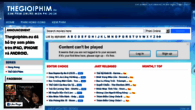 What Phimonline.name website looked like in 2015 (9 years ago)