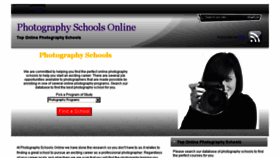 What Photographyschoolsonline.net website looked like in 2015 (8 years ago)